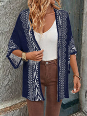 Cardigan Estilo Boêmio com Manga Sino - Freya