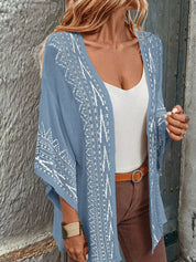 Cardigan Estilo Boêmio com Manga Sino - Freya