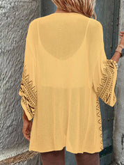 Cardigan Estilo Boêmio com Manga Sino - Freya