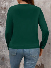 Cardigan de Manga Longa Botões na Frente - Gisele. Plus Size