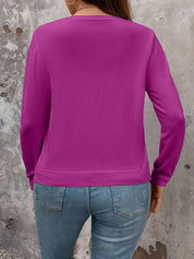 Cardigan de Manga Longa Botões na Frente - Gisele. Plus Size