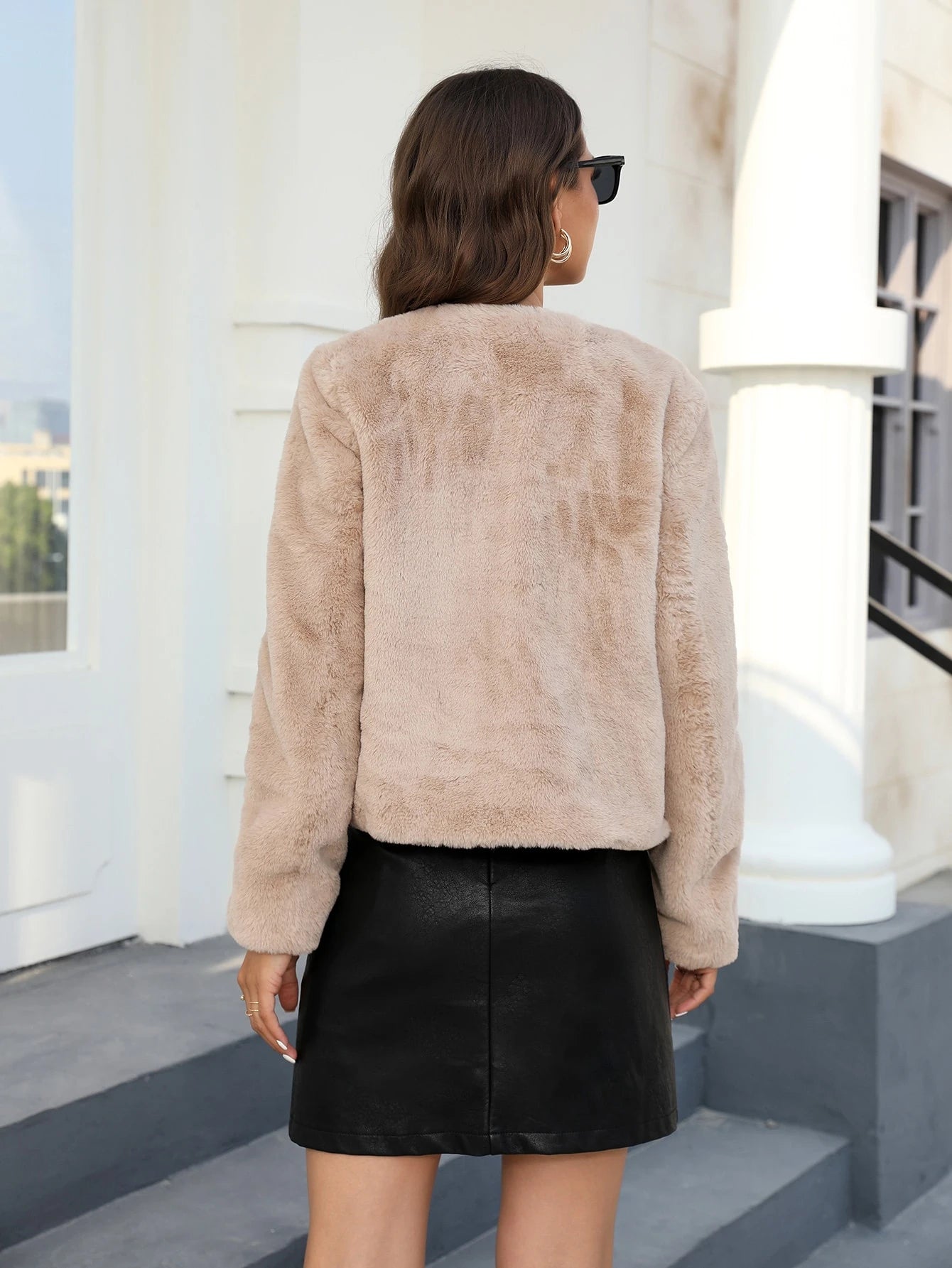 Cardigan feminino aveludado Monik