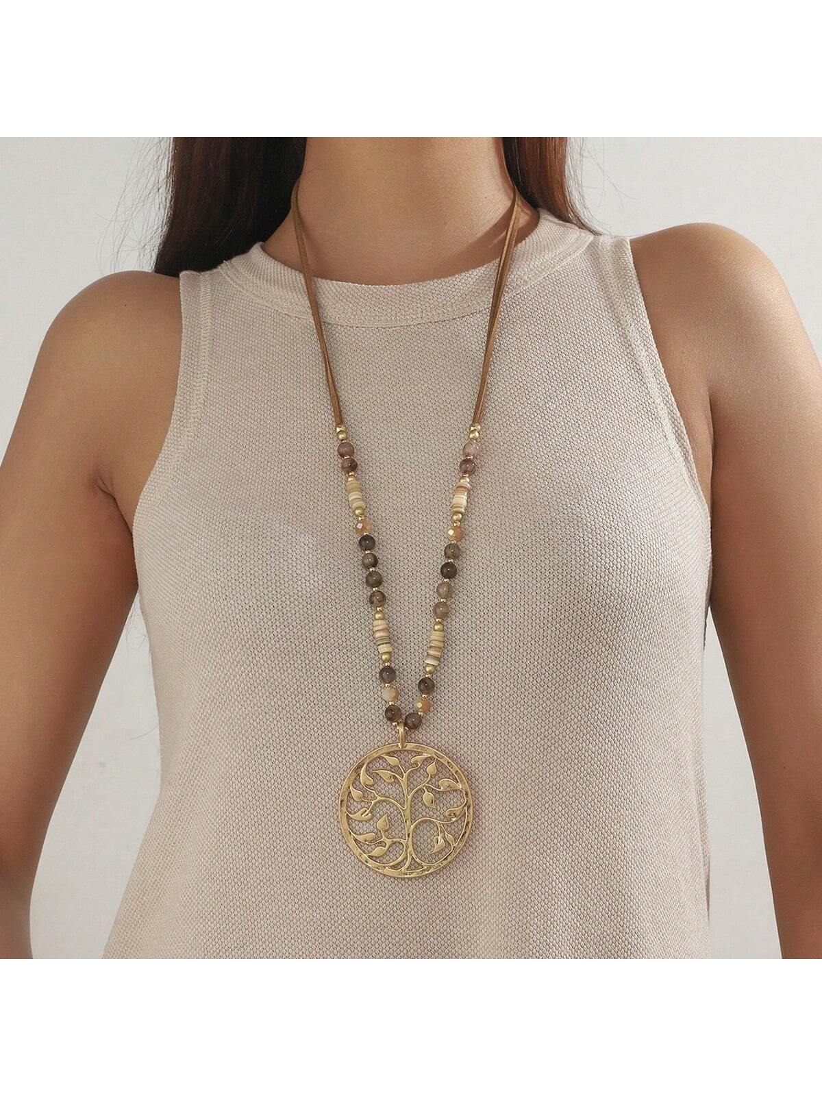 Colar Feminino Árvore da Vida 1 Peça - Lorrane