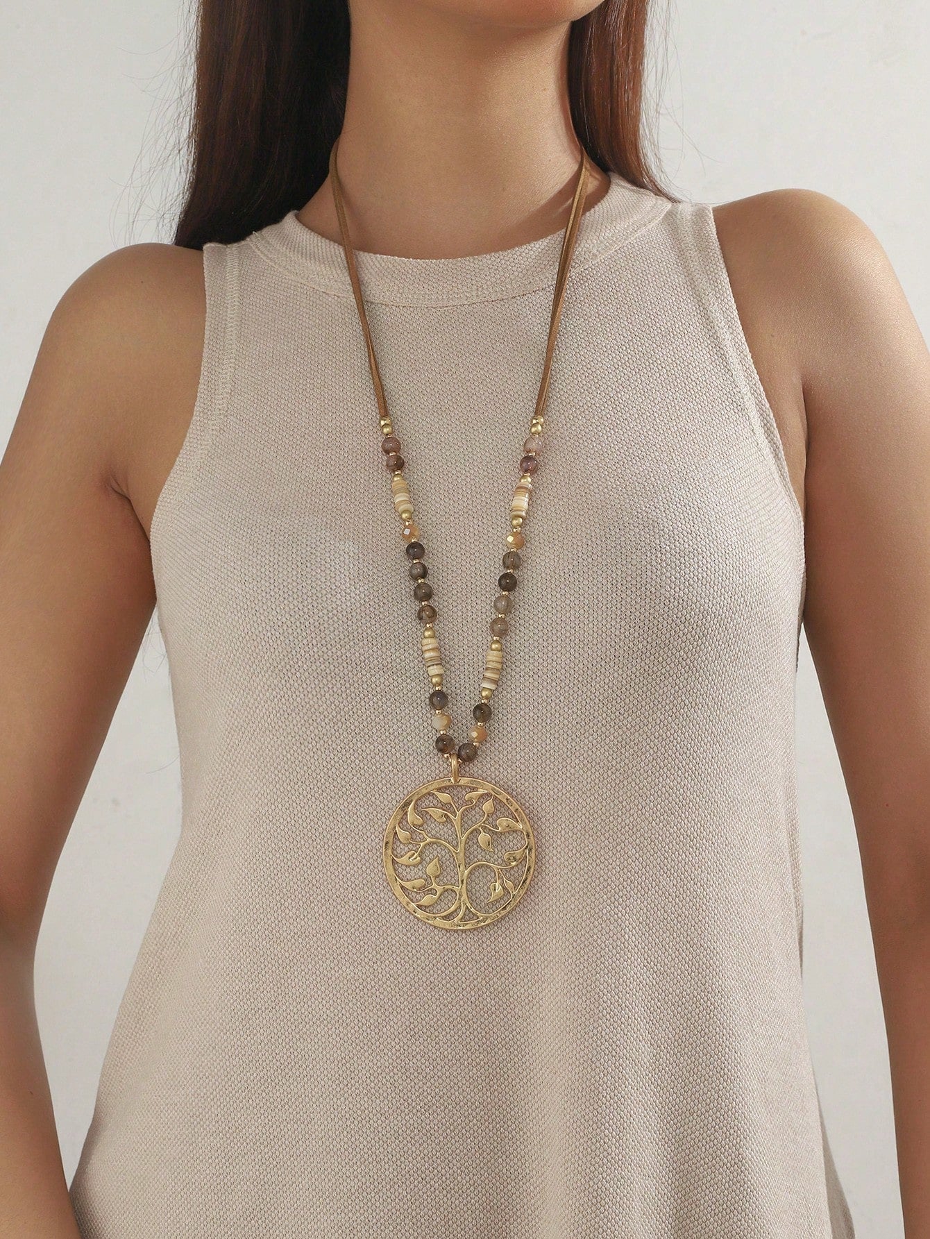 Colar Feminino Árvore da Vida 1 Peça - Lorrane