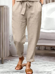 Conjunto Feminino de 2 peças com Camisa e Calça - Amelia