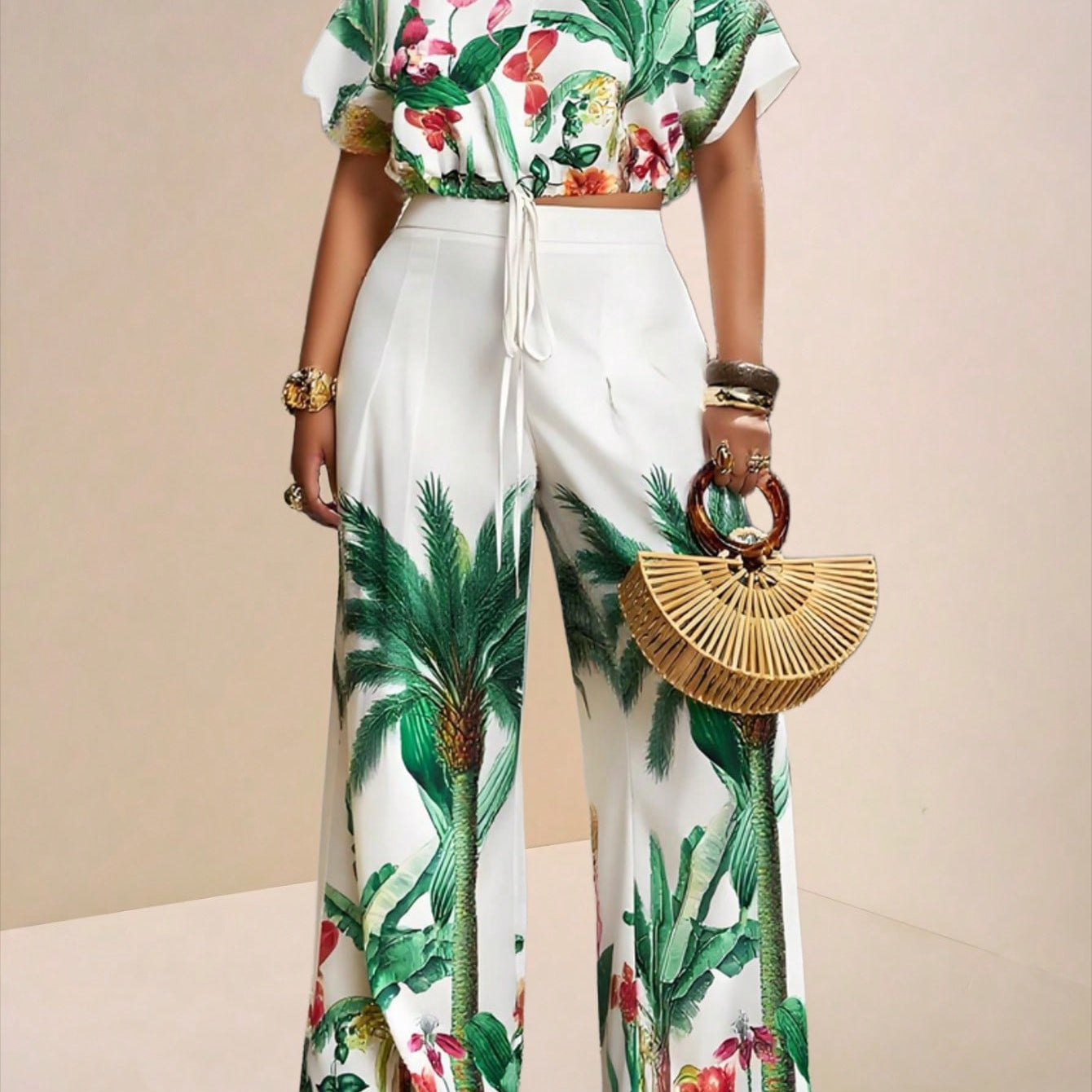 Conjunto Feminino Plus Size Chloe