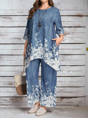 Conjunto feminino plus size Magnolia
