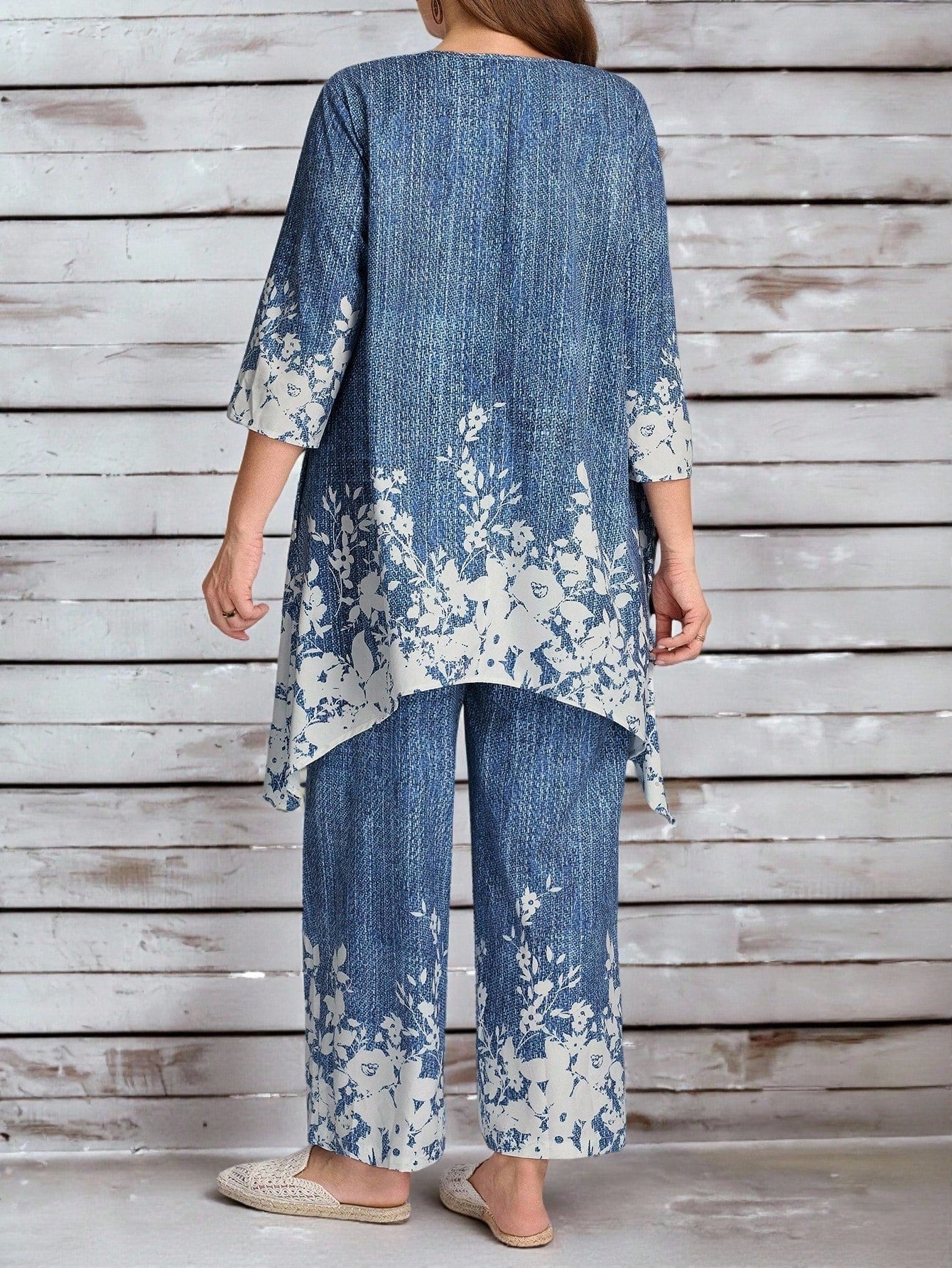 Conjunto feminino plus size Magnolia