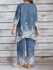 Conjunto feminino plus size Magnolia