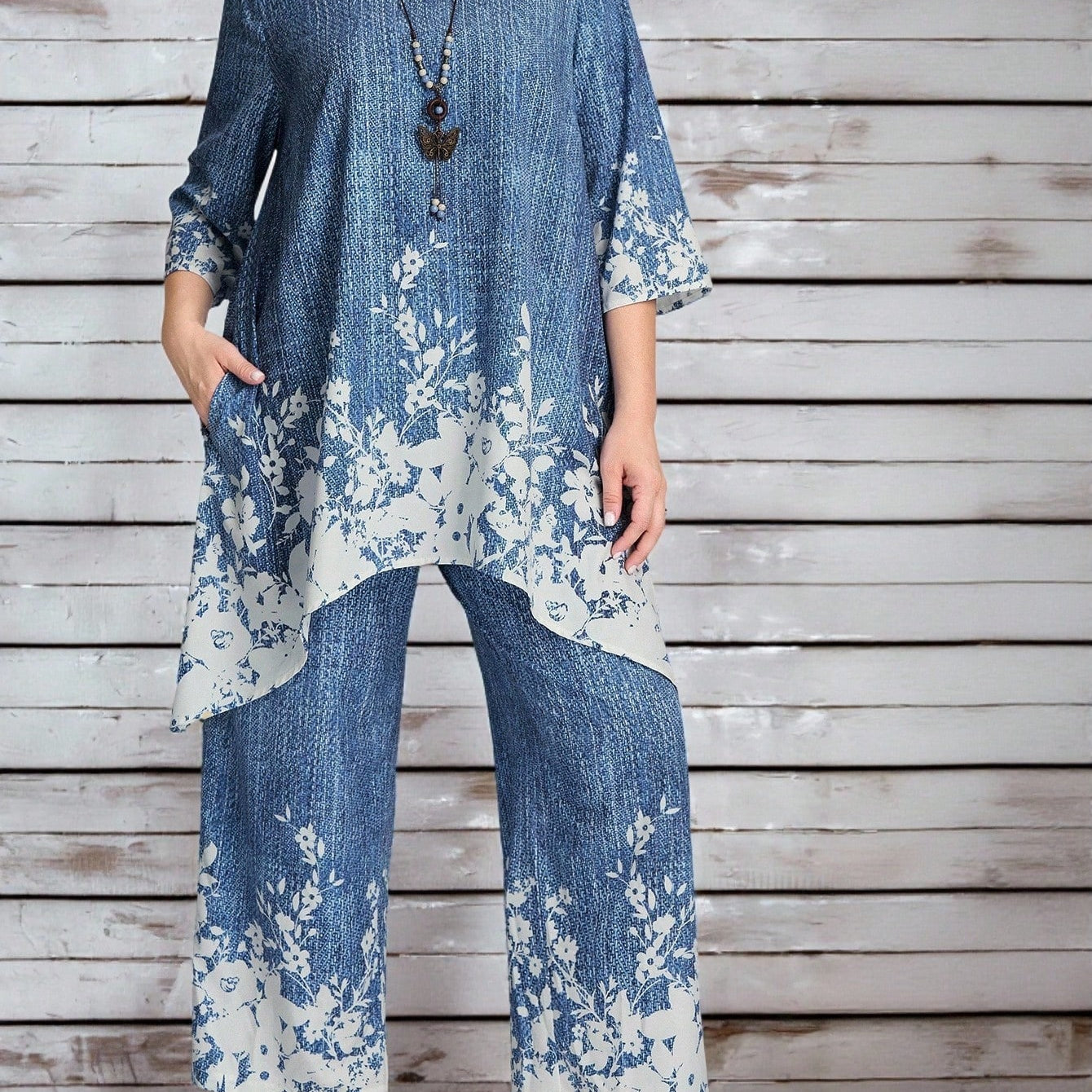 Conjunto feminino plus size Magnolia