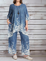 Conjunto feminino plus size Magnolia