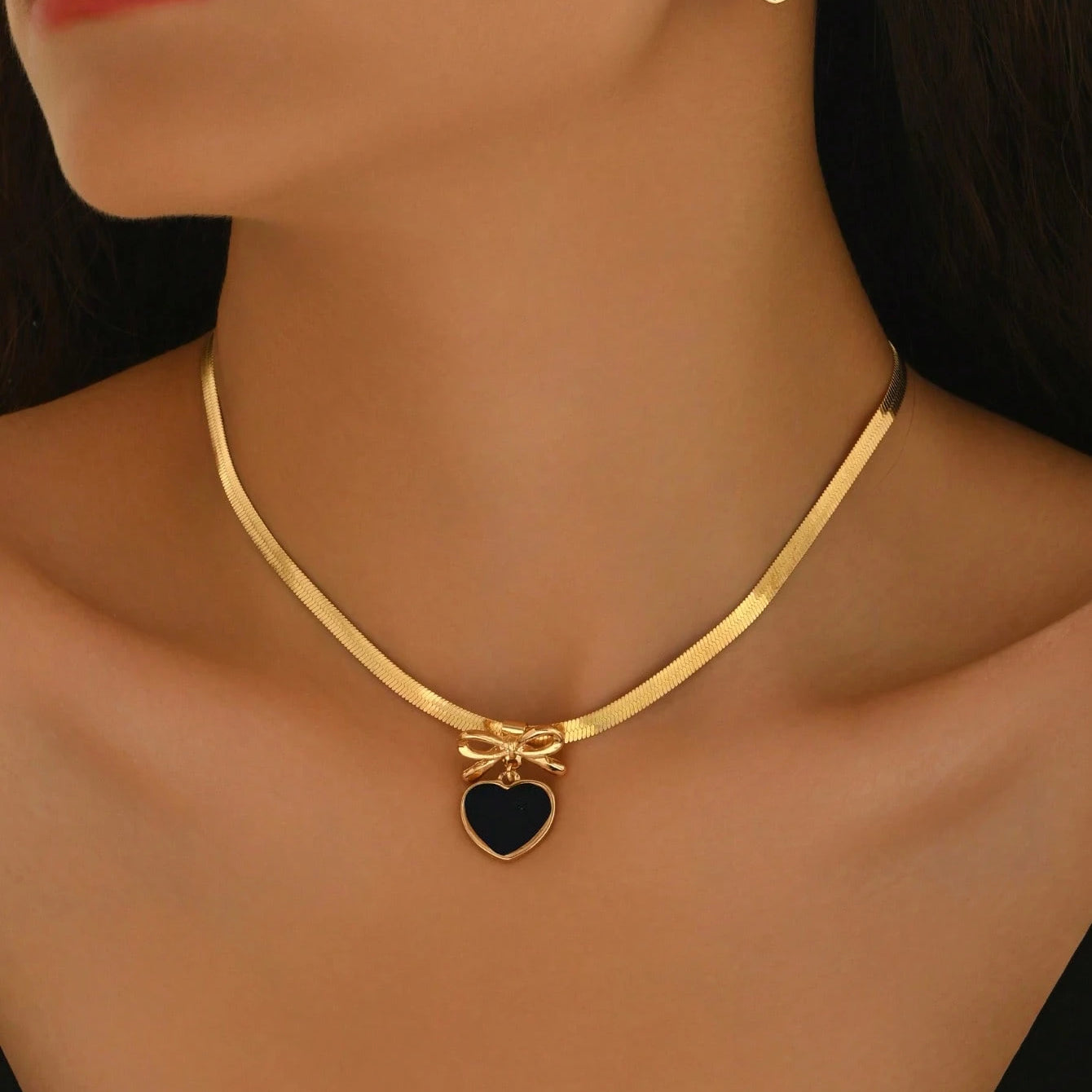 Conjunto de Joias de 3 Peças Feminino de Colar + Brincos - Francine