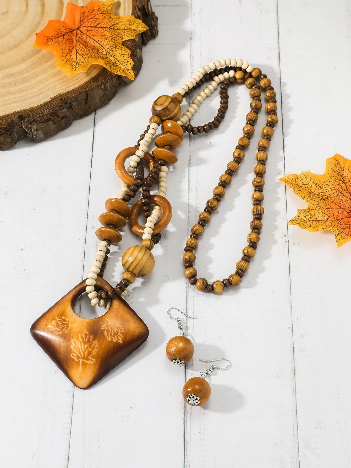 Conjunto de joias feminina em estilo vintage 3 peças - Marli
