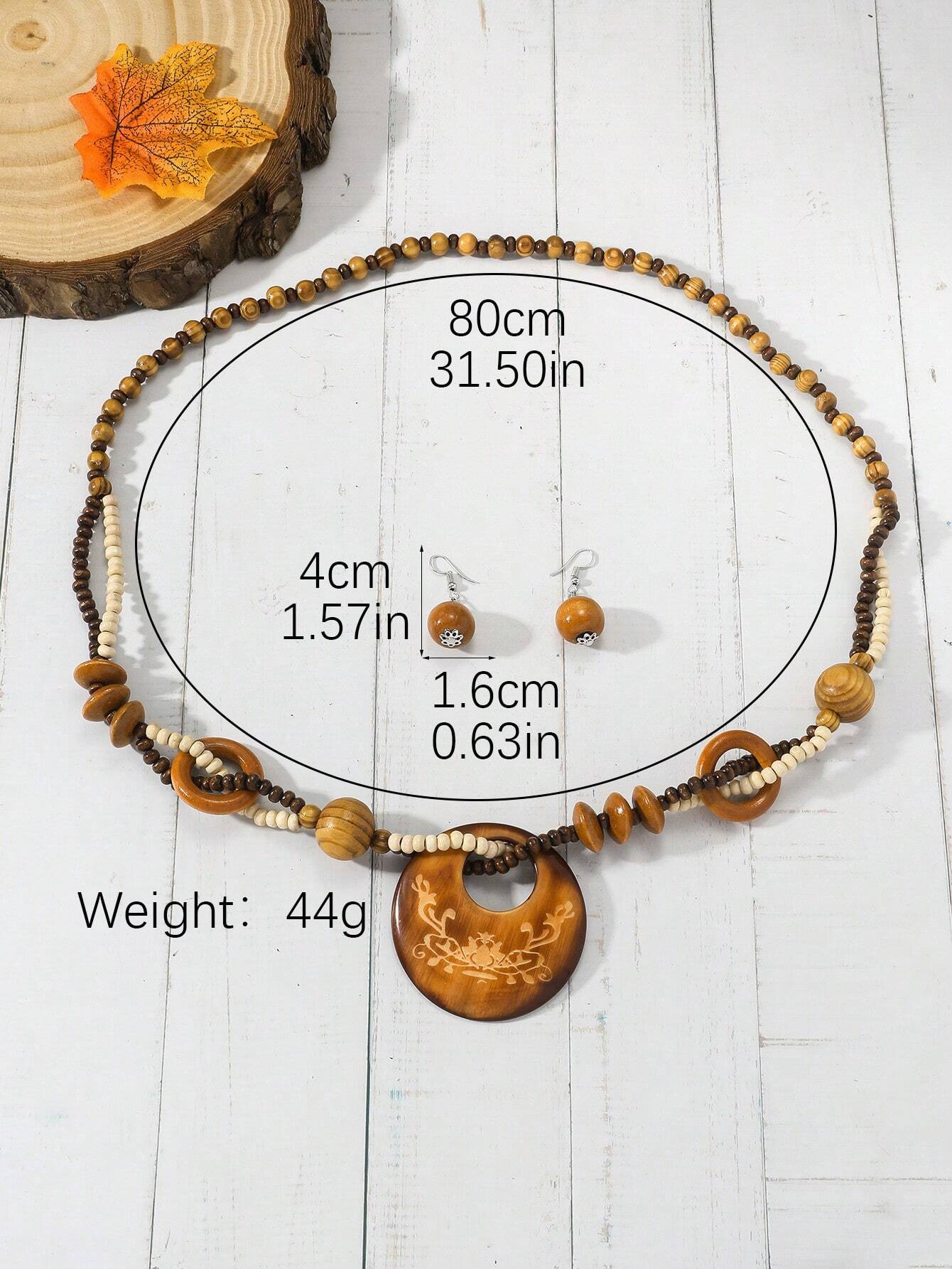 Conjunto de joias feminina em estilo vintage 3 peças - Marli
