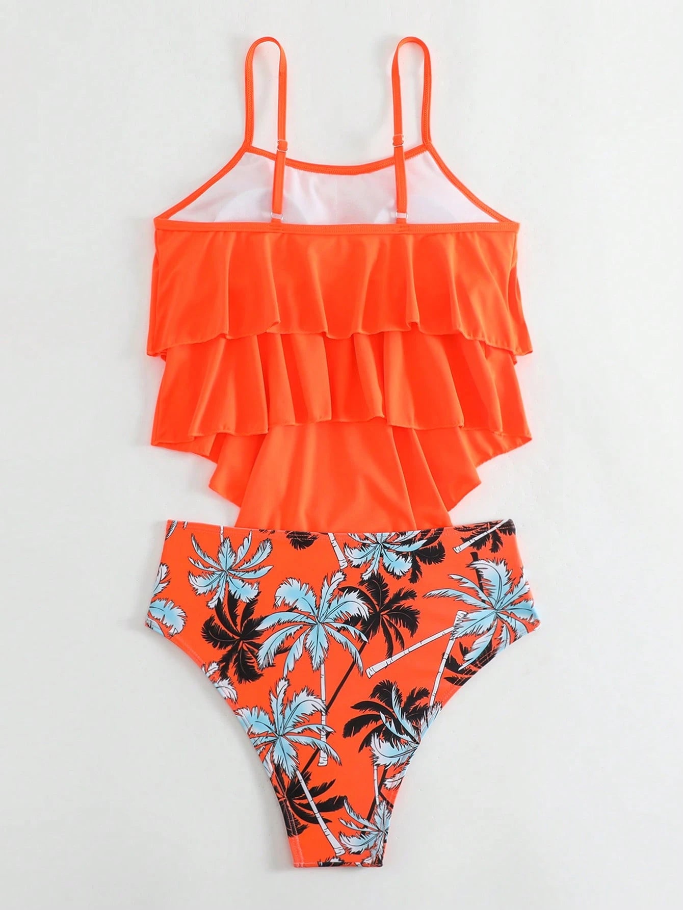 Tankini Feminino Com Babados Cristal.