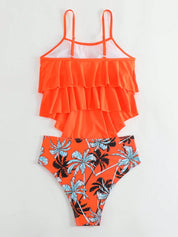 Tankini Feminino Com Babados Cristal.