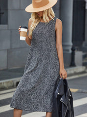 Vestido Feminino Longo sem mangas e com bolso Sarah