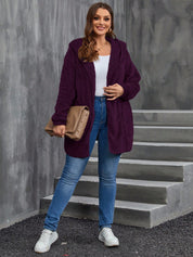 Jaqueta Feminina Reversível com Capuz  Plus Size Paola.