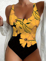 Maiô modelador Feminino estampado Dorimar