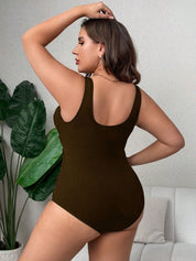 Maiô Feminino Texturizado  plus size Rachell.