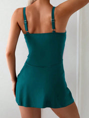 Maiô Feminino com Saia Transpassada - Isadora