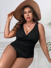 Maiô Feminino Texturizado  plus size Rachell.