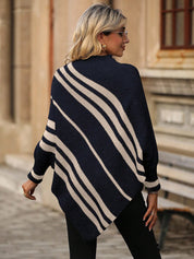 Poncho feminino Assimétrico Gardenia