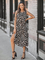 Vestido Feminino Longo sem mangas e com bolso Sarah