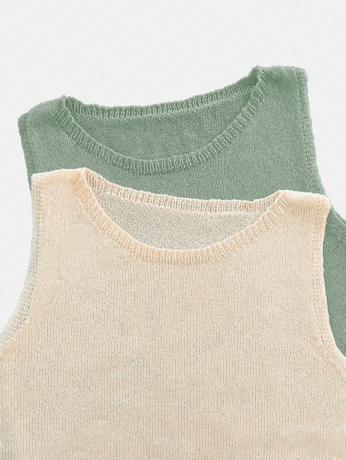 Regata Feminina de Tricô Estilo Vintage Boêmio Alina