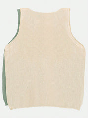 Regata Feminina de Tricô Estilo Vintage Boêmio Alina