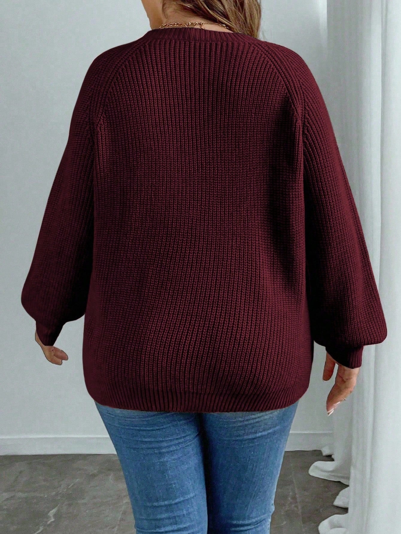 Suéter Feminino com Bordado de borboleta plus size Giorgia