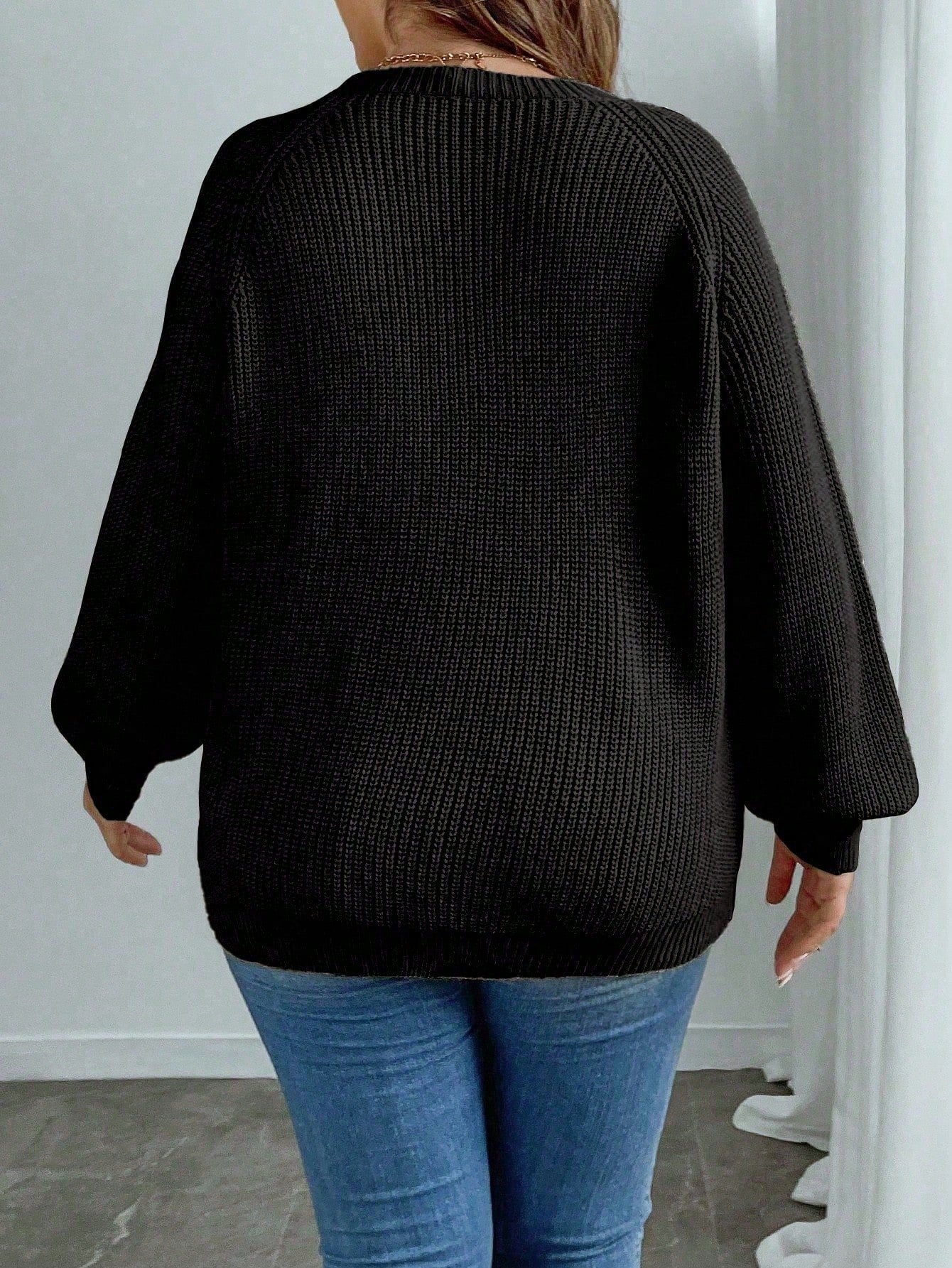 Suéter Feminino com Bordado de borboleta plus size Giorgia