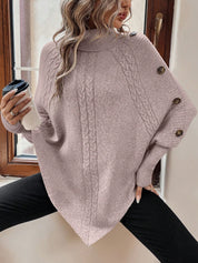 Suéter feminino assimétrico Coraline