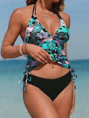 Tankini Feminino com 2 Peças de Alças Ajustáveis - Lyra