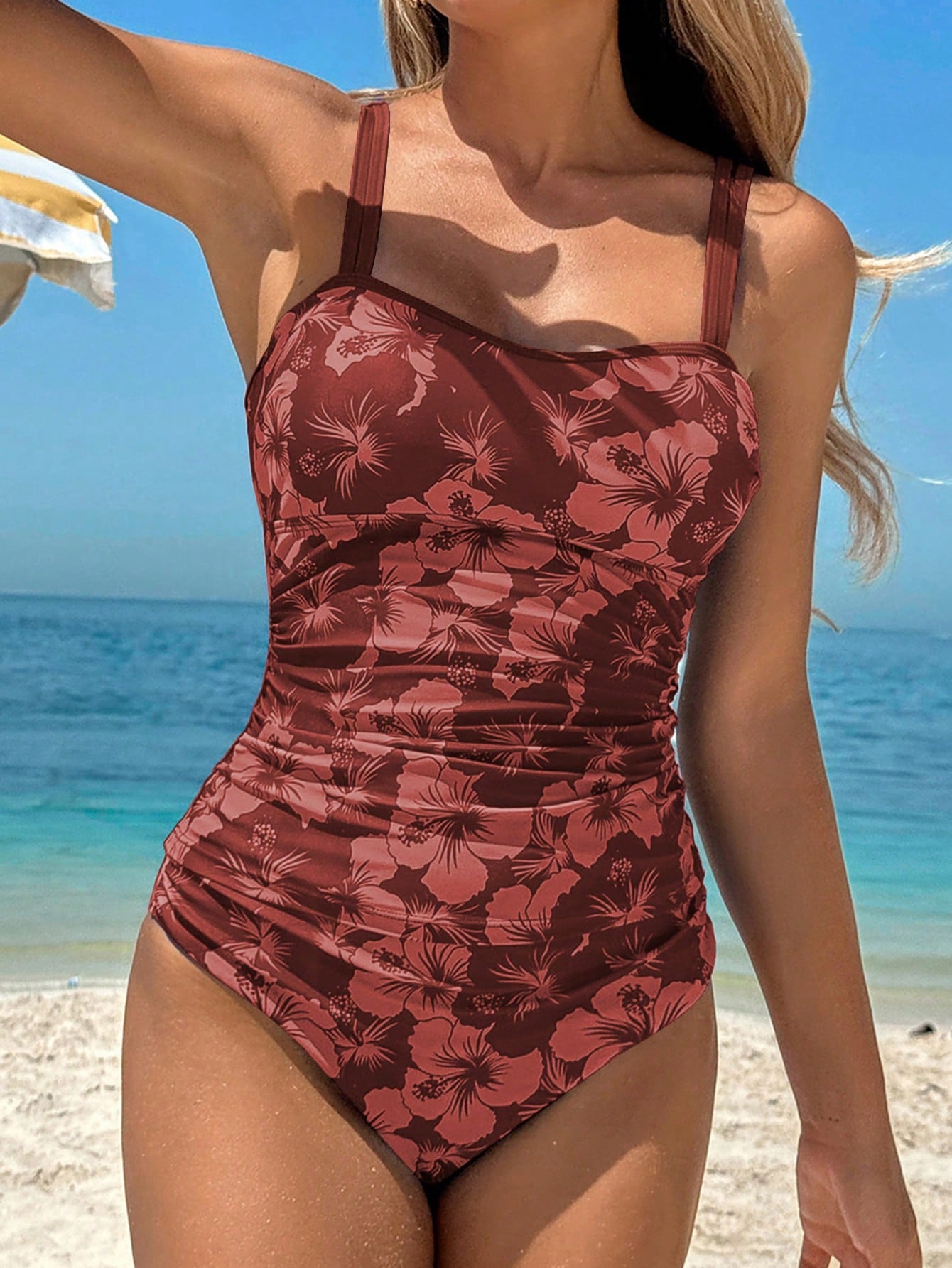 Tankini Feminino de 2 peças com Decote Halter - Dandara