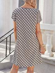 Vestido Feminino com Estampa Geométrica - Susana