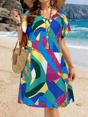 Vestido Feminino de Mangas Morcego - Essence. Plus Size