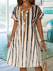 Vestido Feminino de Mangas Morcego - Essence. Plus Size