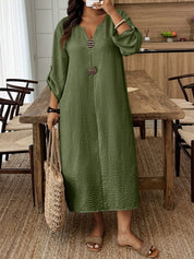 Vestido feminino casual plus size Belga