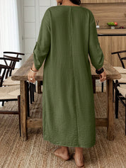 Vestido feminino casual plus size Belga