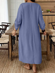 Vestido feminino casual plus size Belga