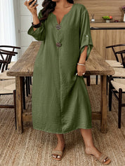 Vestido feminino casual plus size Belga