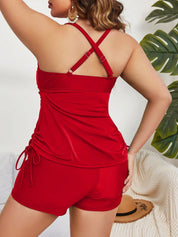Tankini Feminino  Cruzado plus size Britany