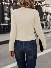 Casaco Feminino casual com botões frontais Milena