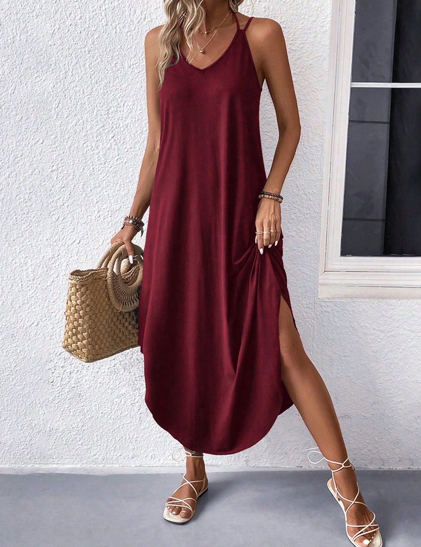 Vestido Feminino Longo Jazmin.